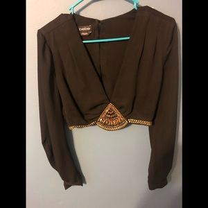 Bebe crop top